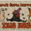 Tapete Halloween There Some HorrorspulgadaThis House 17x27"