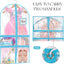 Bolsa disfraces baile 40x22" impermeable con 2 bolsillos