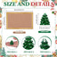 12 Pzas Soportes Tarjetas Lugar Árbol Navidad Bodas