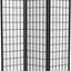 Pantalla Shoji 6ft negro 3 paneles