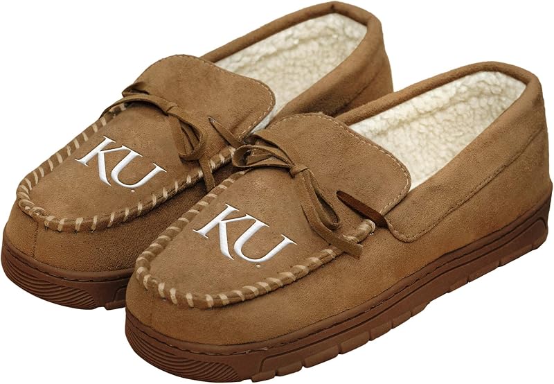 Pantuflas Mocasín con Logotipo Universitario Hombre