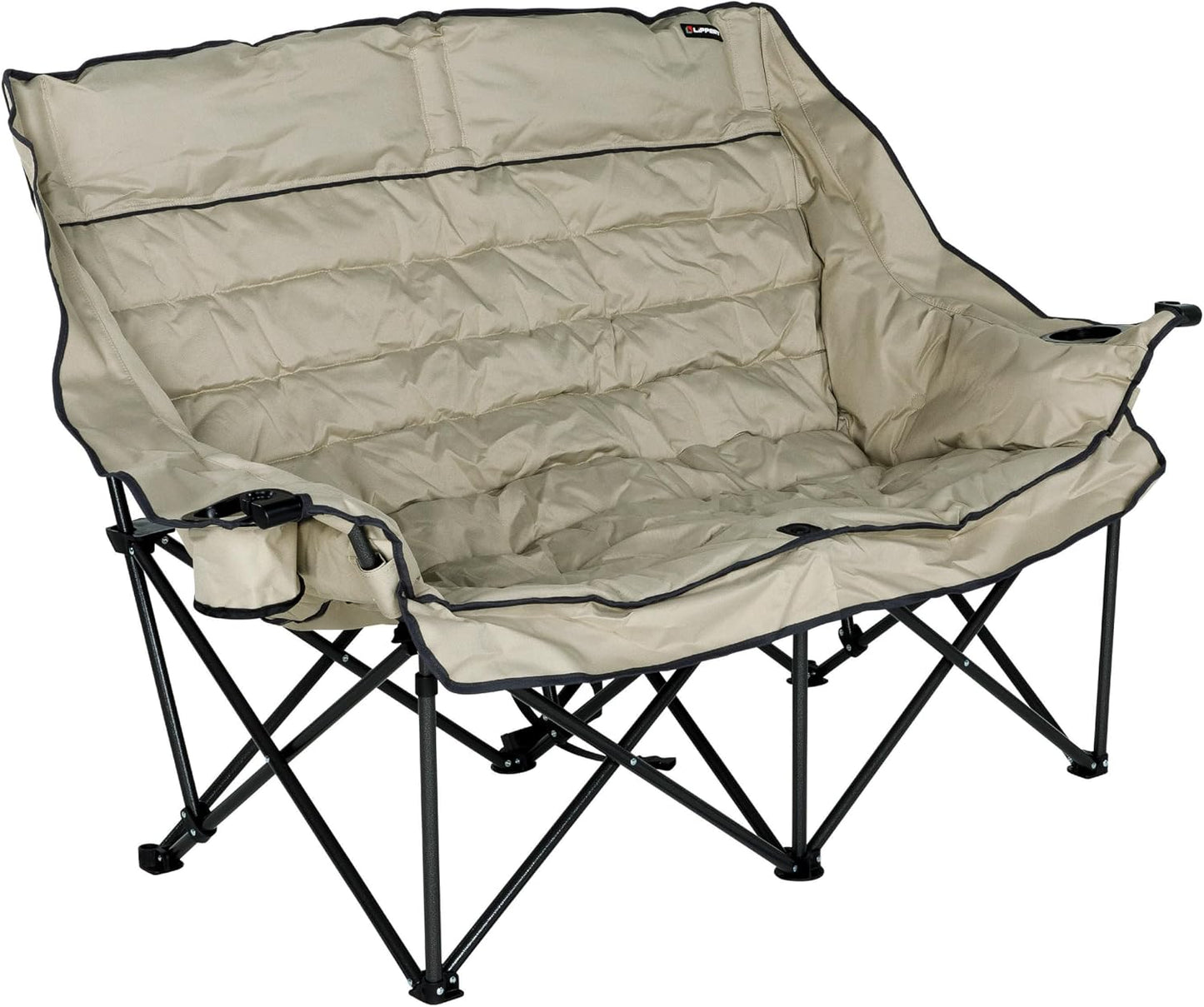 Sofá plegable para acampar 500lb malla duradera cojines loft
