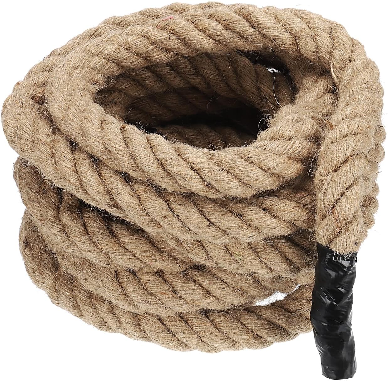 Cuerda yute trenzada 1.25" x25ft para barandillas
