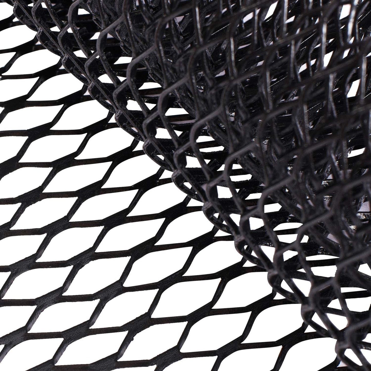 Malla universal parachoques auto 40x13" aluminio negro