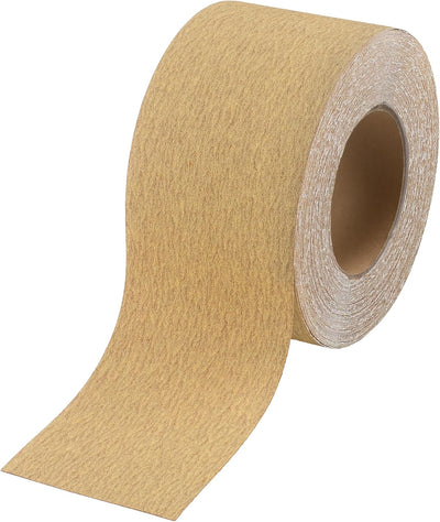 Rollo papel lija PSA grano 150 2-3/4pulg x20yd autoadhesivo