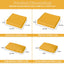 9 Fundas Cojín Impermeables con Cremallera Exterior Amarillo