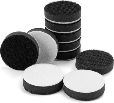 10 Almohadillas Espuma 2pulg Gancho y Bucle