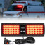Luces estroboscópicas rojo 48LED para policía bomberos