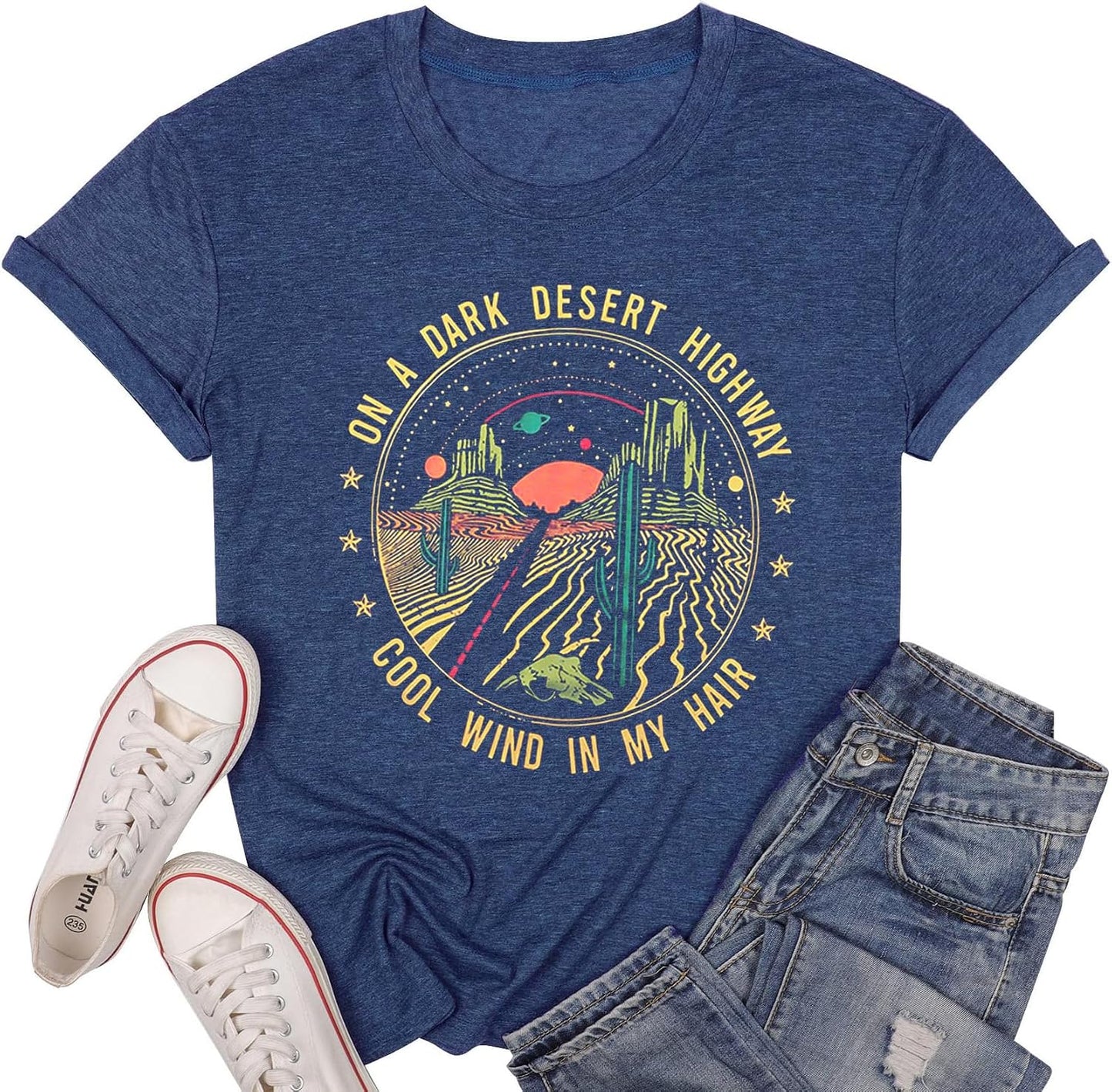 Camisa Aventura Amanecer Senderismo Workout