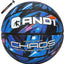 Balón baloncesto goma Chaos desinflado con bomba
