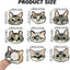 8 imanes gato para nevera taquilla pizarra decoración