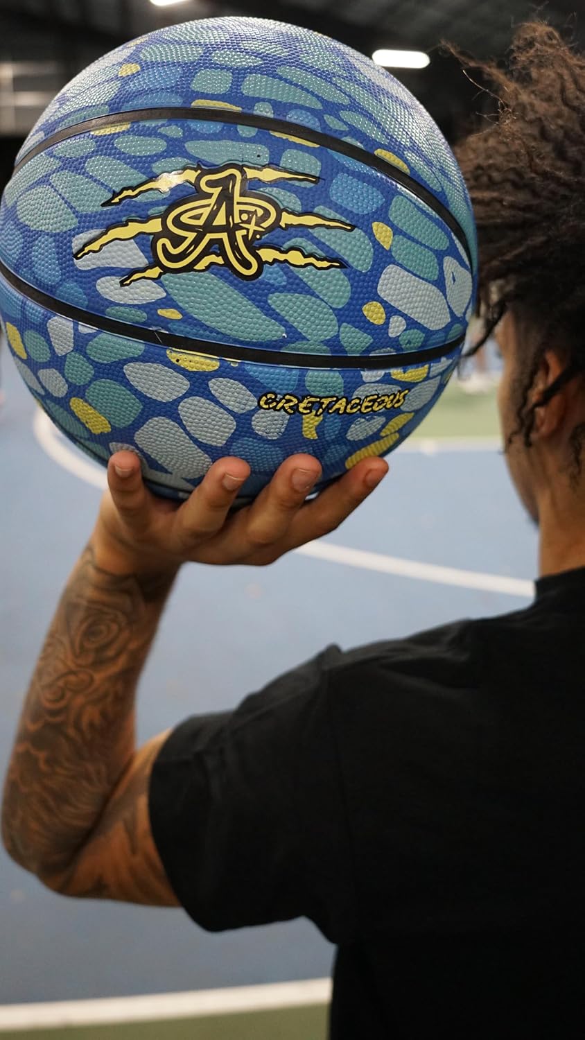 Balón baloncesto tema dinosaurio rebote alto