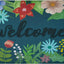 Tapete Bienvenida 17x30pulg para Puerta Exterior