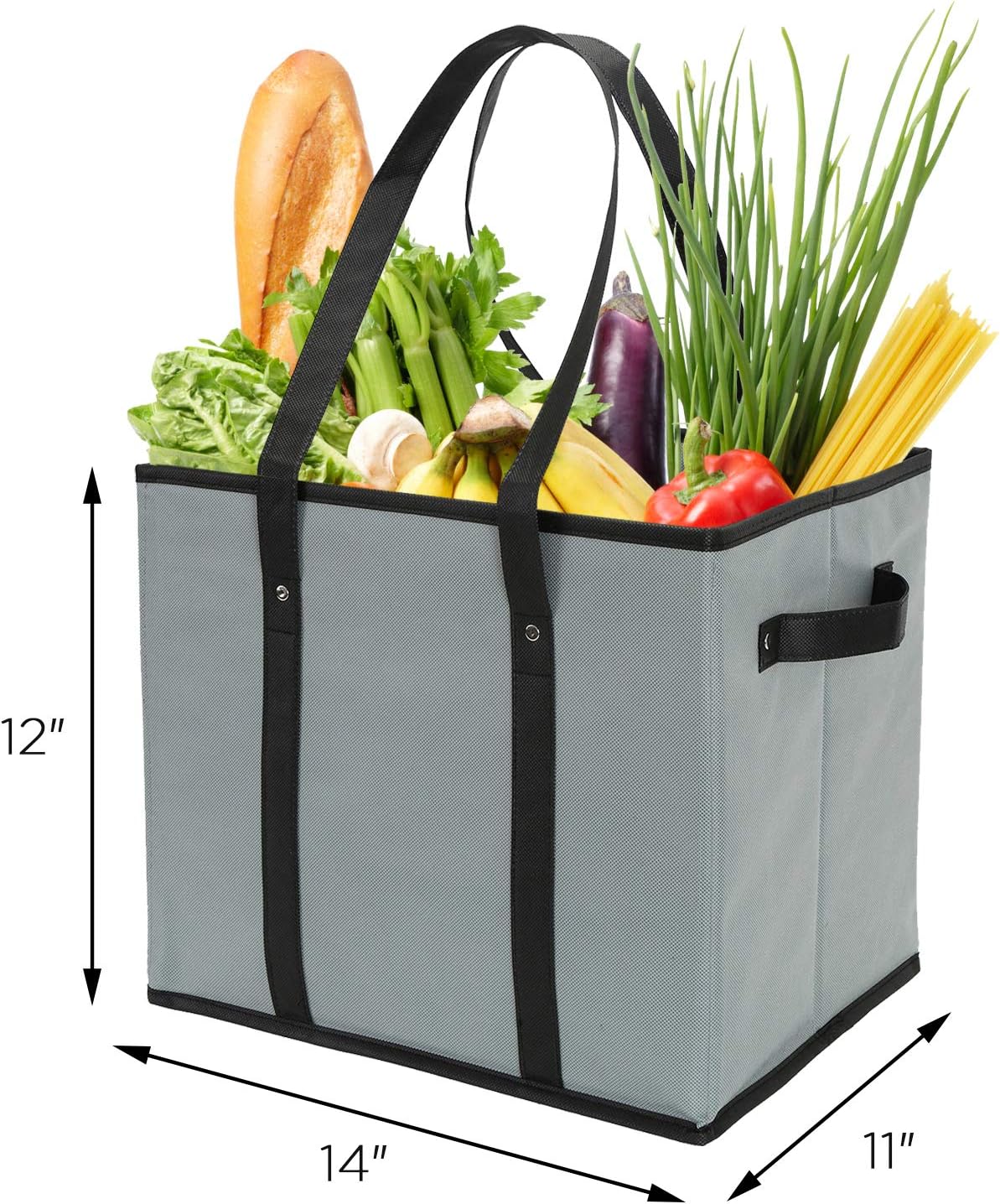 Set bolsas reutilizables compras plegables reforzadas