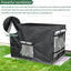 Cubierta generador 600D resistente agua 22kW negro