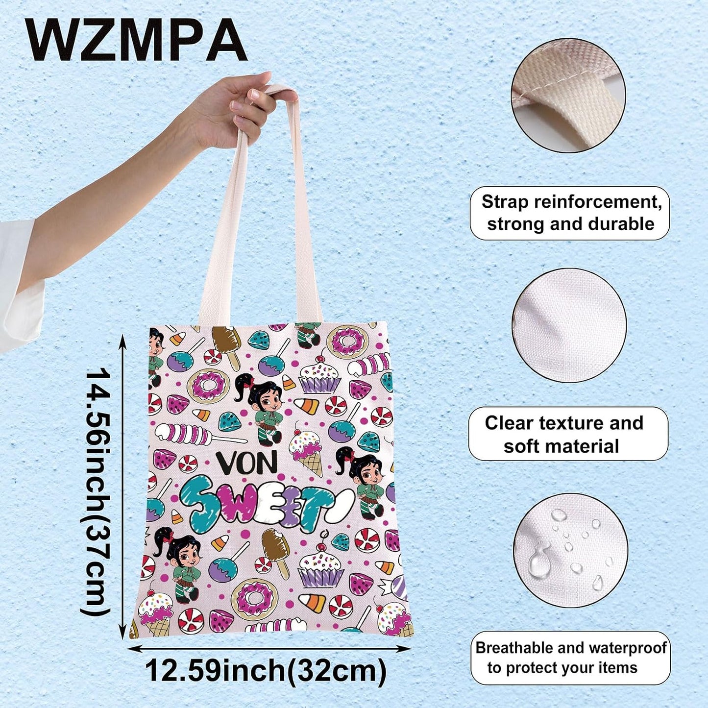 Bolsa reutilizable Vanellope merchandising
