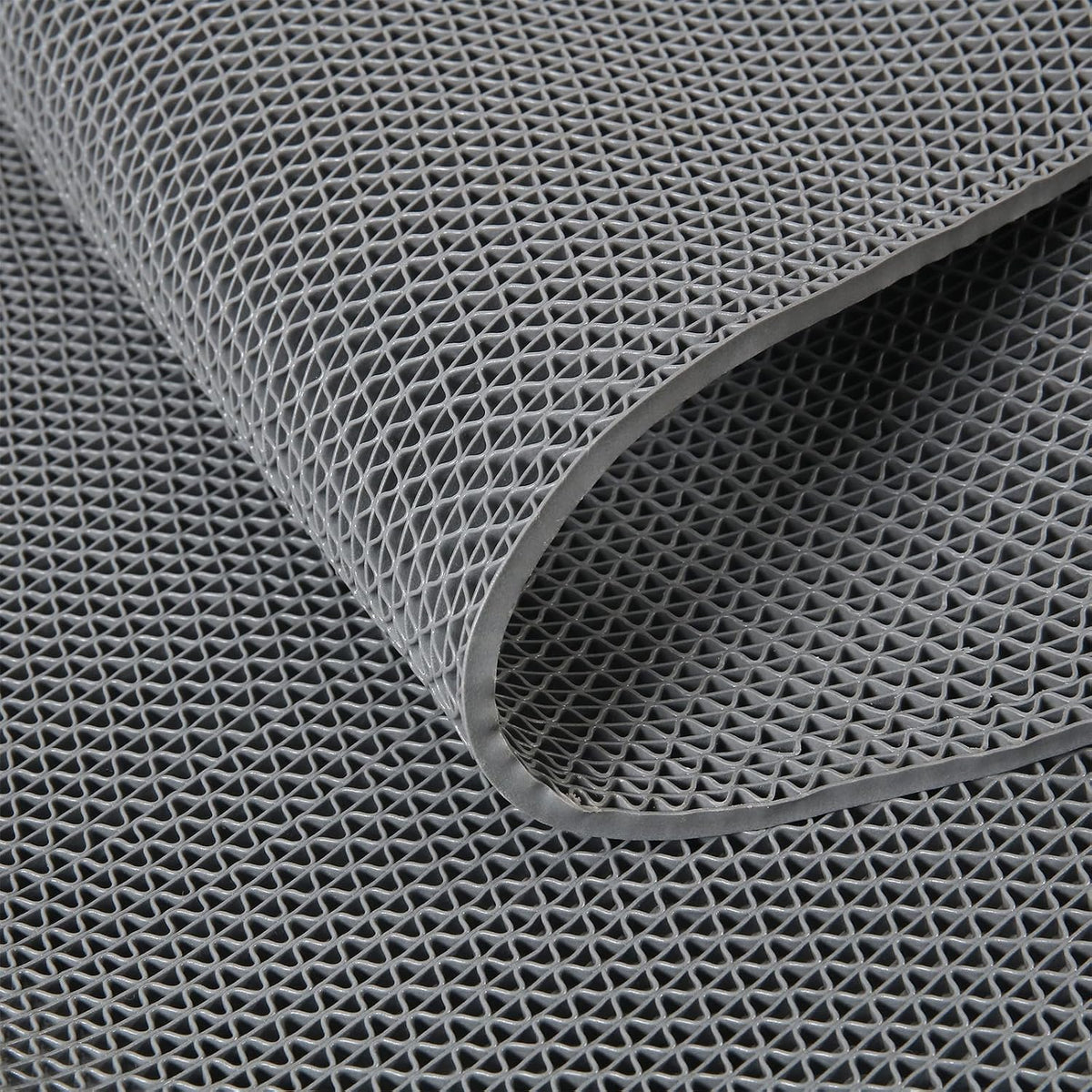 Tapete drenaje antiderrap PVC 3x3.3ft gris