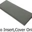 Funda cojín exterior 45x18" resistente agua cremallera