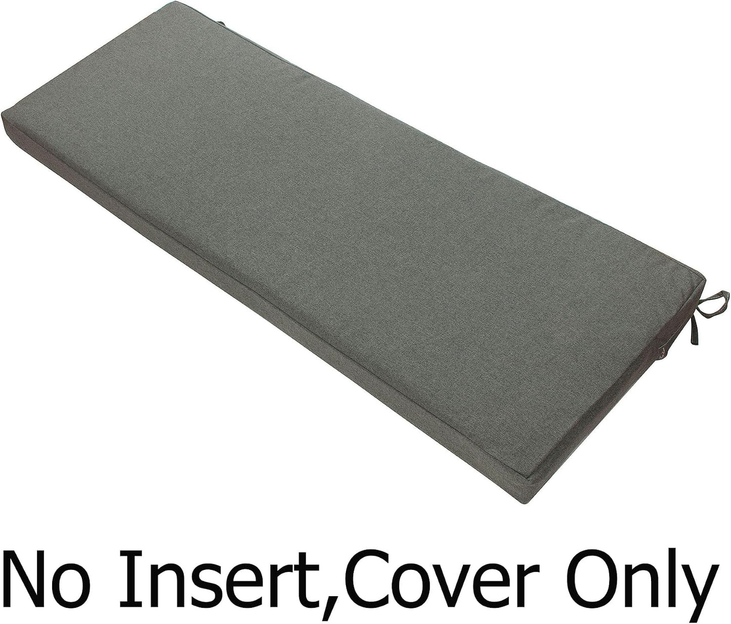 Funda cojín exterior 45x18" resistente agua cremallera