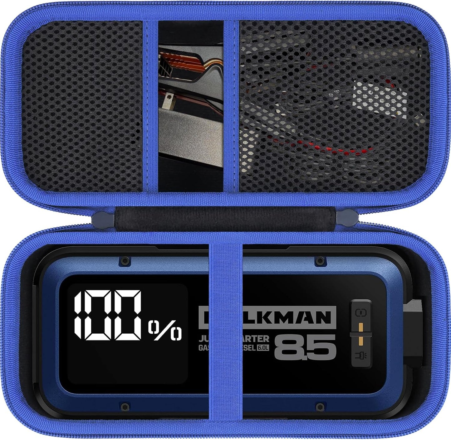 Estuche transporte duro para HULKMAN Alpha85 negroazul