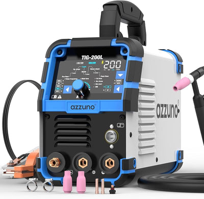 Soldador TIG 200A 5en1 con pantalla LED 110V/220V