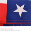 Banderas USA 3x5ft serie Breeze antidecoloración 2uds