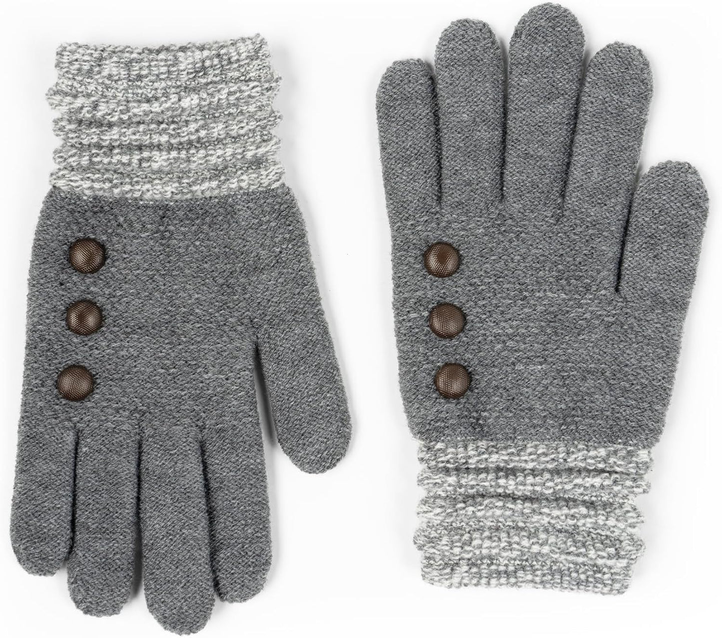 Guantes invierno cálidos elásticos ultrasuaves mujer
