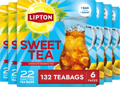 Bolsas té helado Lipton Southern Sweet 132uds sin calorías