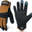 Guantes trabajo unisex tacto caqui