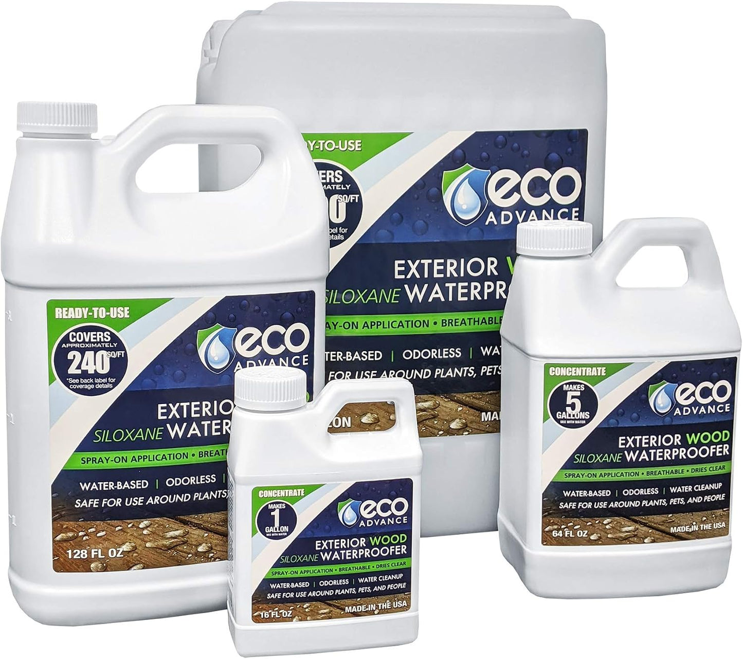 Sellador madera impermeable ecológico 5gal