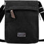 Bolso bandolera cuero vintage lona