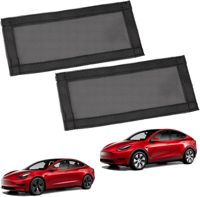 Cubierta ventilación Tesla Model Y 3 2019-26 asiento trasero set 2