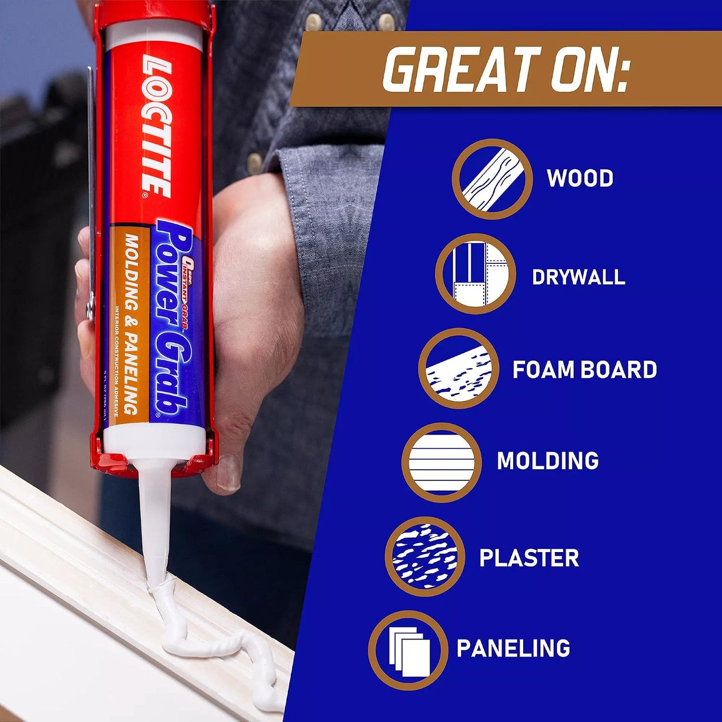 Adhesivo para moldeo y paneles 9oz cartucho