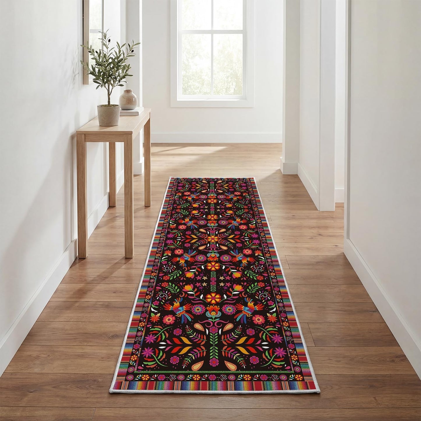 Alfombra dia de los muertos 2x6ft antiderrap