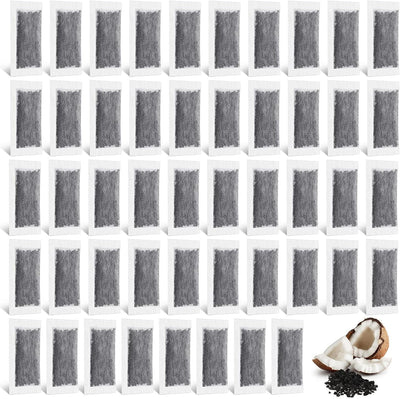48 Filtros Carbón Activado con Cáscara de Coco para Destilador