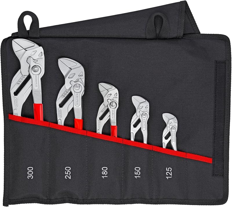 Set 5 Pzas Alicates KNIPEX en Rollo