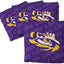 Juego 4 bolsas Cornhole NCAA 6x6pulg 16oz USA