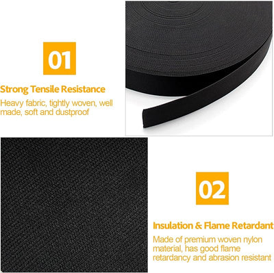 Funda manguera hidráulica 1" 25 ft negro