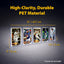 Pack 10 estuches PET para tarjetas béisbol pared