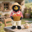 Figura oso negro decoración hogar oficina regalo cumpleaños