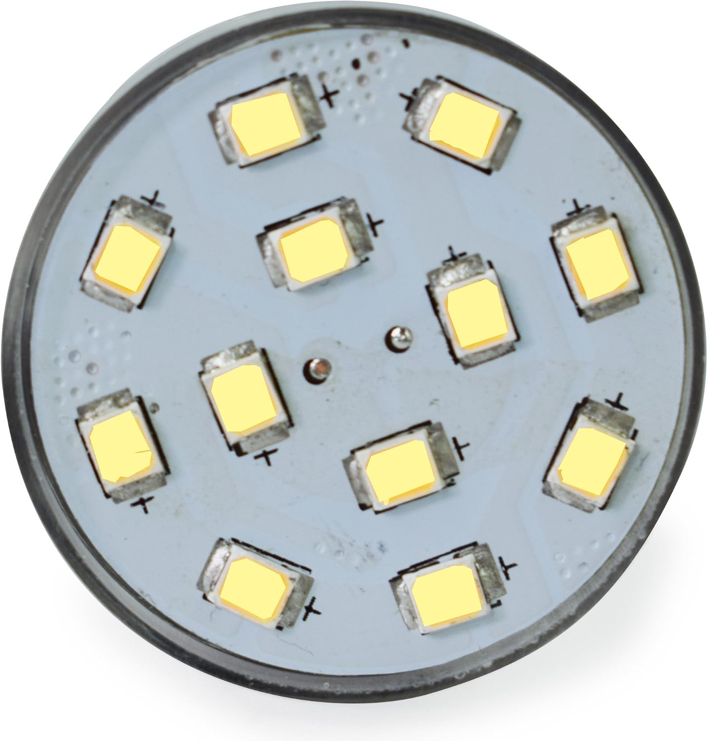 Foco LED RV 2W 275lm 10-30V 4 cuellos largos blanco frío