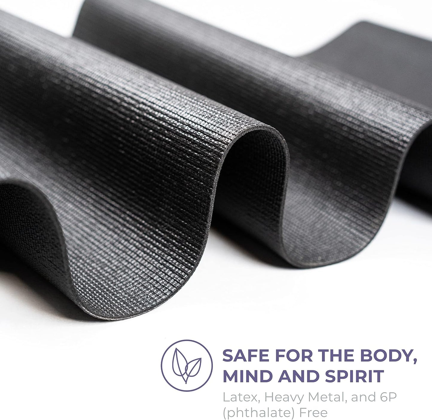 Tapete yoga extra largo 72x24pulg antiderrap para gimnasio