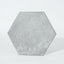 Azulejo hexagonal gris claro autoadhesivo para baño cocina
