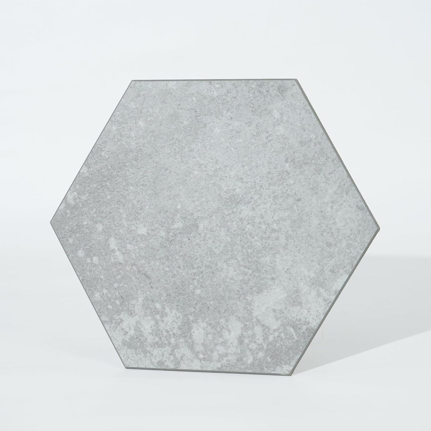 Azulejo hexagonal gris claro autoadhesivo para baño cocina