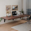 Escritorio plegable flotante pared madera pino 55x22"