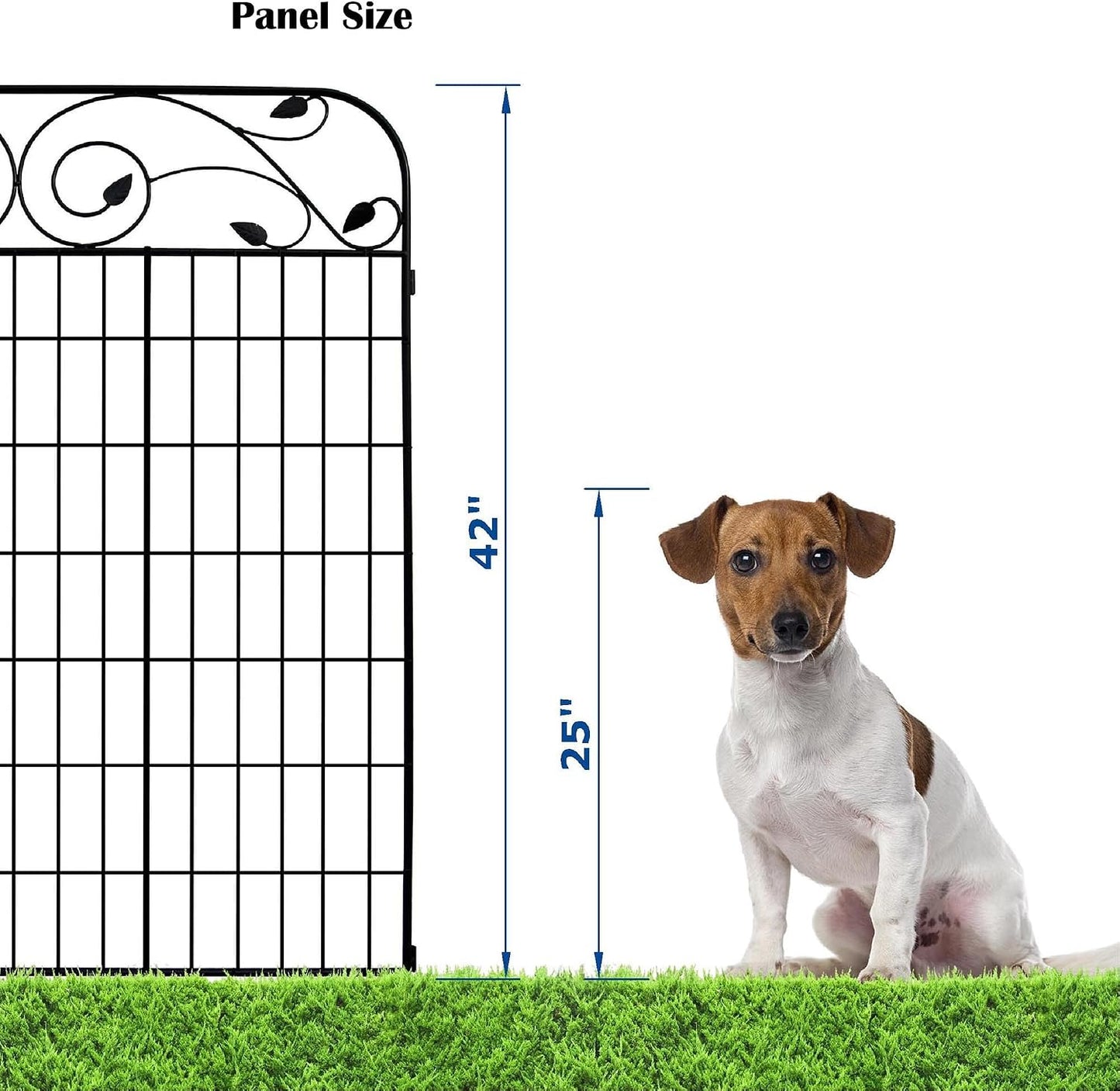 4 Paneles Acero 44x36pulg Barrera Animales