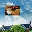 Bandera 4 de Julio 3x5ft doble cara con águila