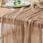 Camino mesa gasa cheesecloth 10ft color nude boho transparente