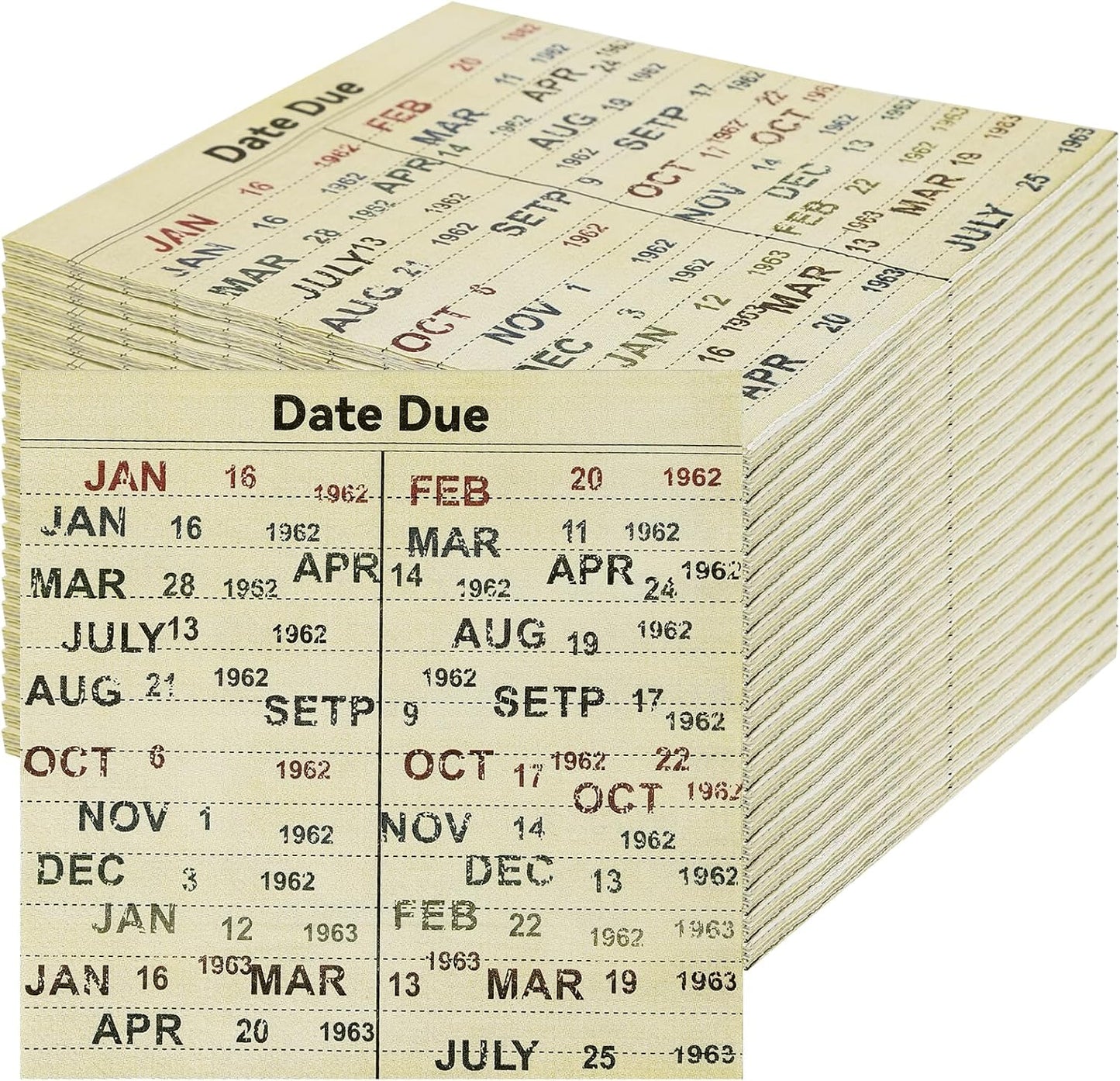Servilletas papel biblioteca 50uds con fecha vencimiento