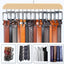Colgador cinturones madera 14 ganchos para hombres